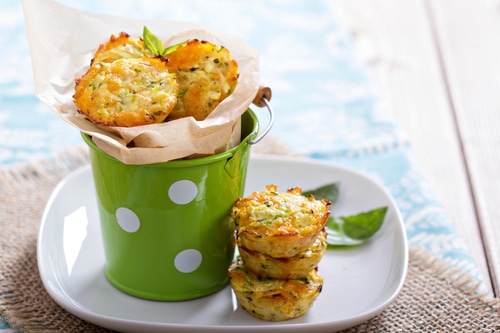 How to Include Vegetables in the Lunchbox: savoury muffins