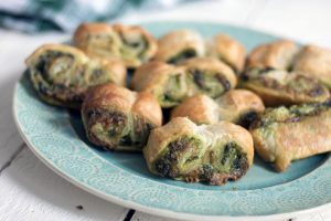 how to include vegetables in the lunchbox puff pastry palmiers