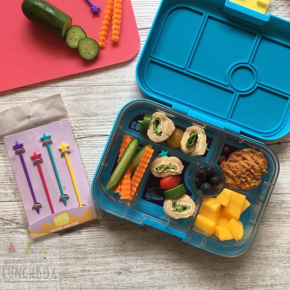 Easy School Lunch Ideas - sandwich on skewers