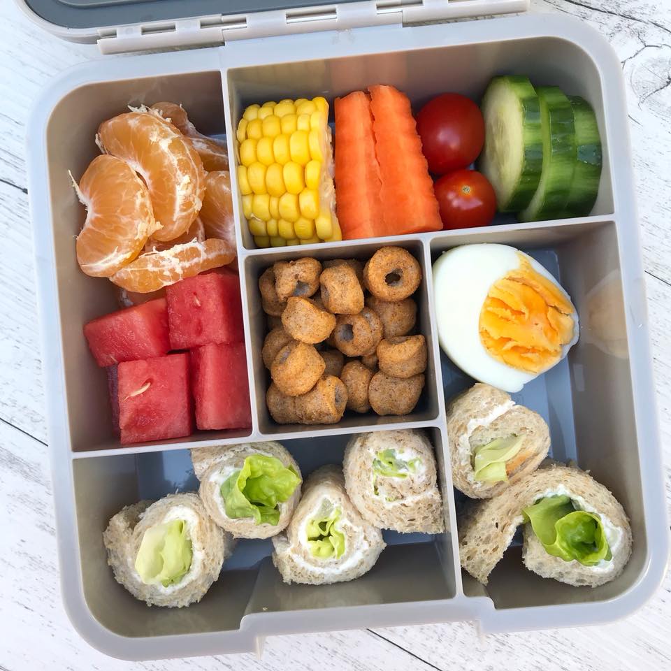 Easy School Lunch Ideas - sandwich sushi