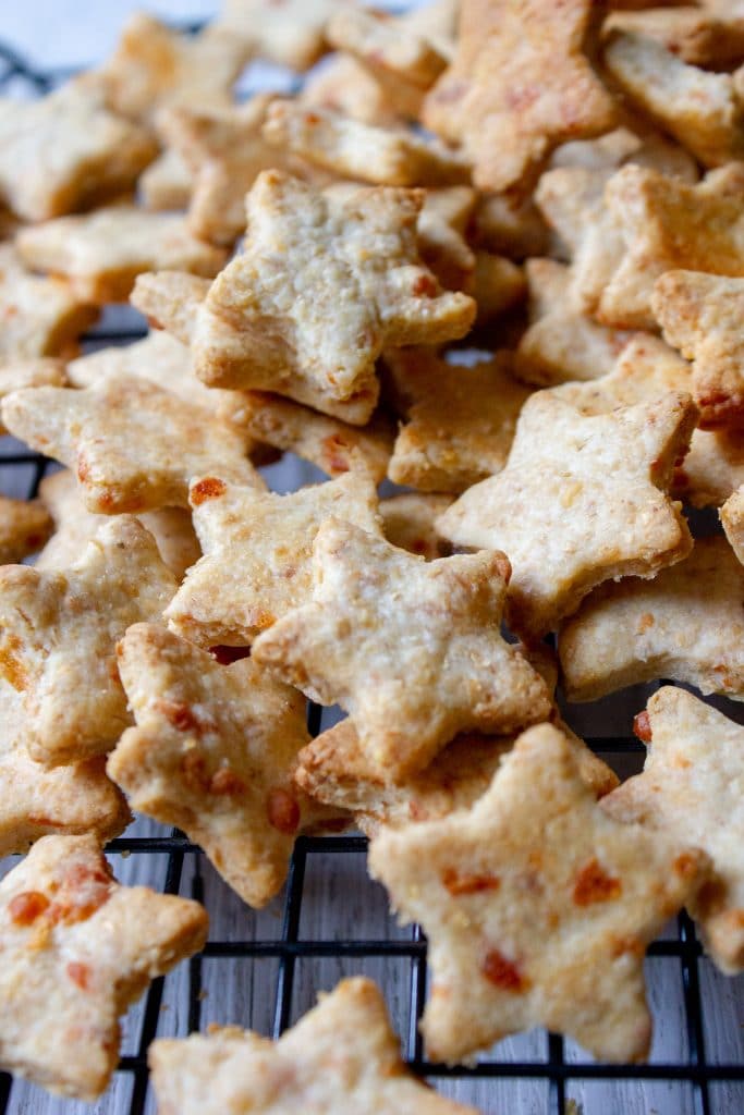 Easy Homemade Cheese Crackers are fantastic for lunchboxes, egg and nut free and super tasty.