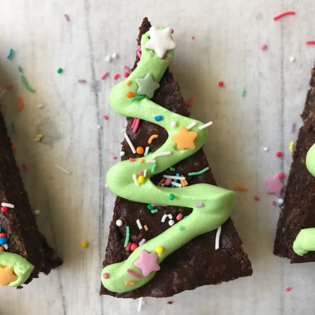Healthy Chocolate Brownies make delicious Christmas Desserts