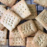 Egg and nut free allergy friendly sour cream and chives crackers