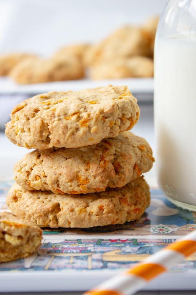 carrot oat cookies