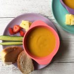 Deliciously smooth and creamy Pumpkin Soup. Kid approved, great for lunchboxes.