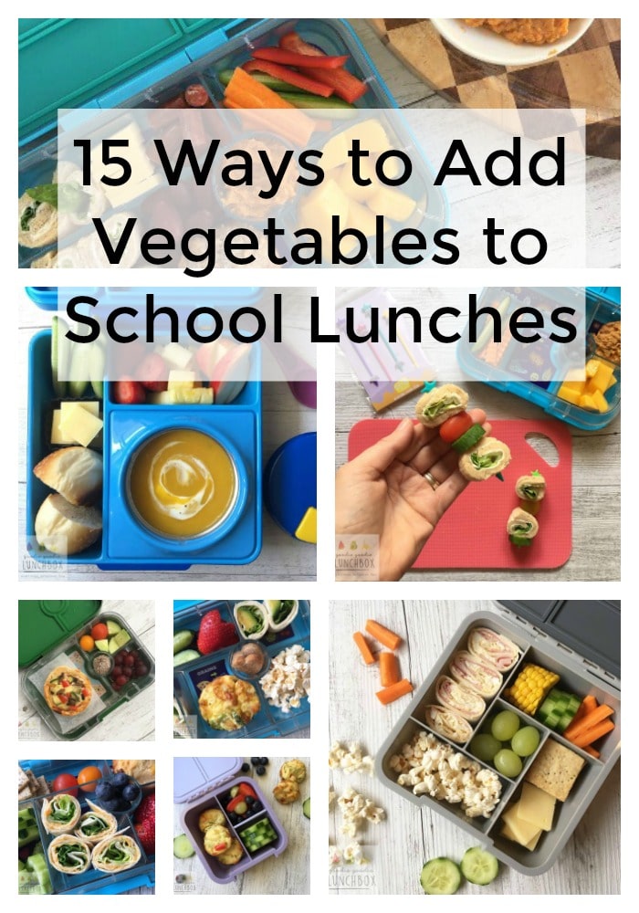 vegetables school lunches - Goodie Goodie Lunchbox