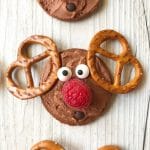 chocolate orange Rudolph Cookies