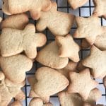 Low sugar gingerbread cookies