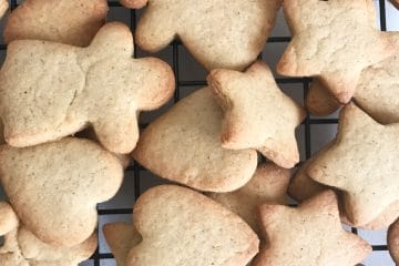 Low sugar gingerbread cookies