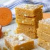 healthy sweet potato blondie