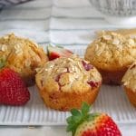 strawberry sour cream muffins