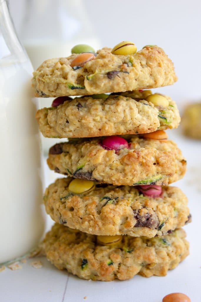the best ever healthier monster cookies