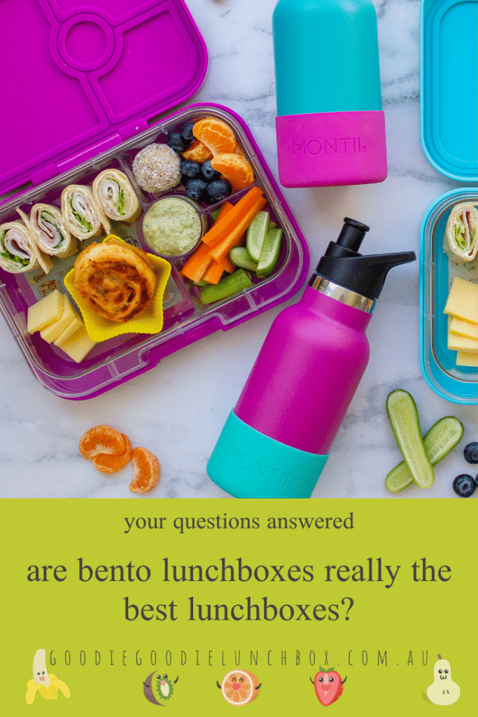 Pinterest image best bento lunchboxes for kids