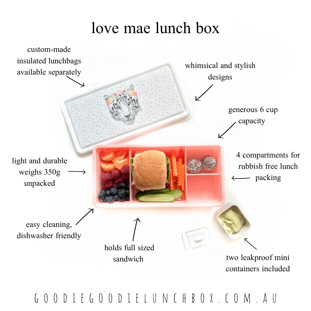 love Mae lunch box inforhgraphic
