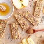 Apple Oat Bars