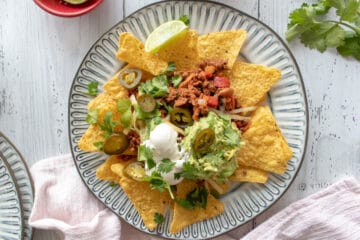 Image of Beef Nachos on a plate