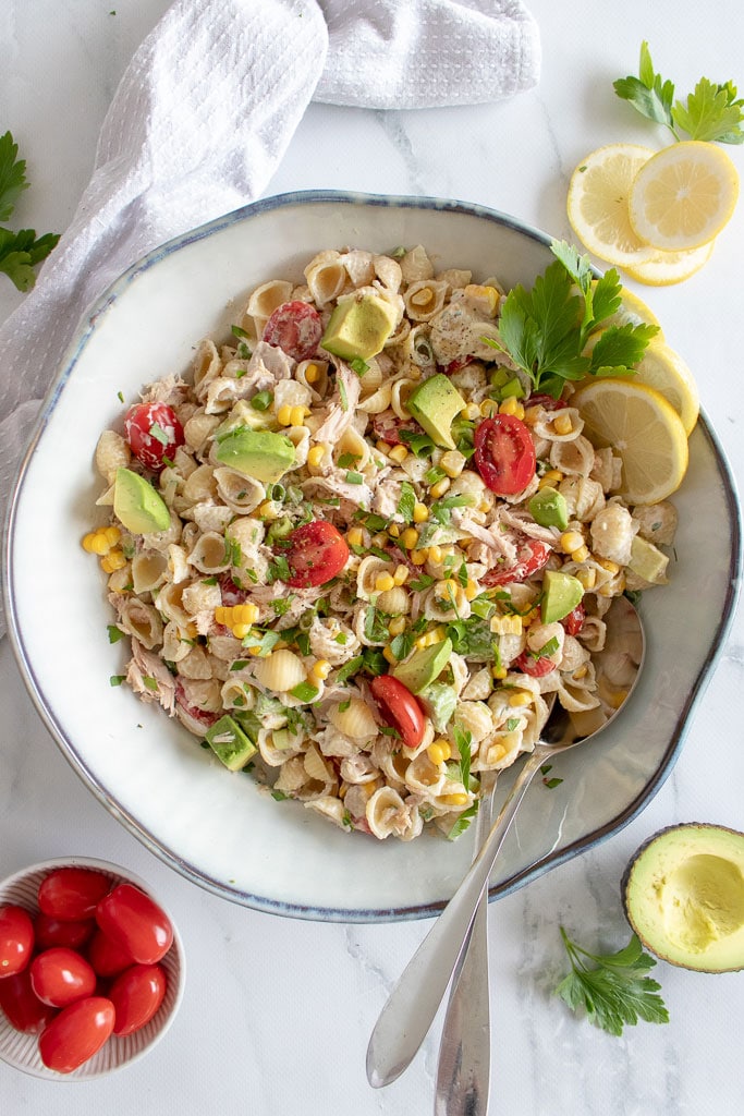 Tuna Pasta Salad - Goodie Goodie Lunchbox